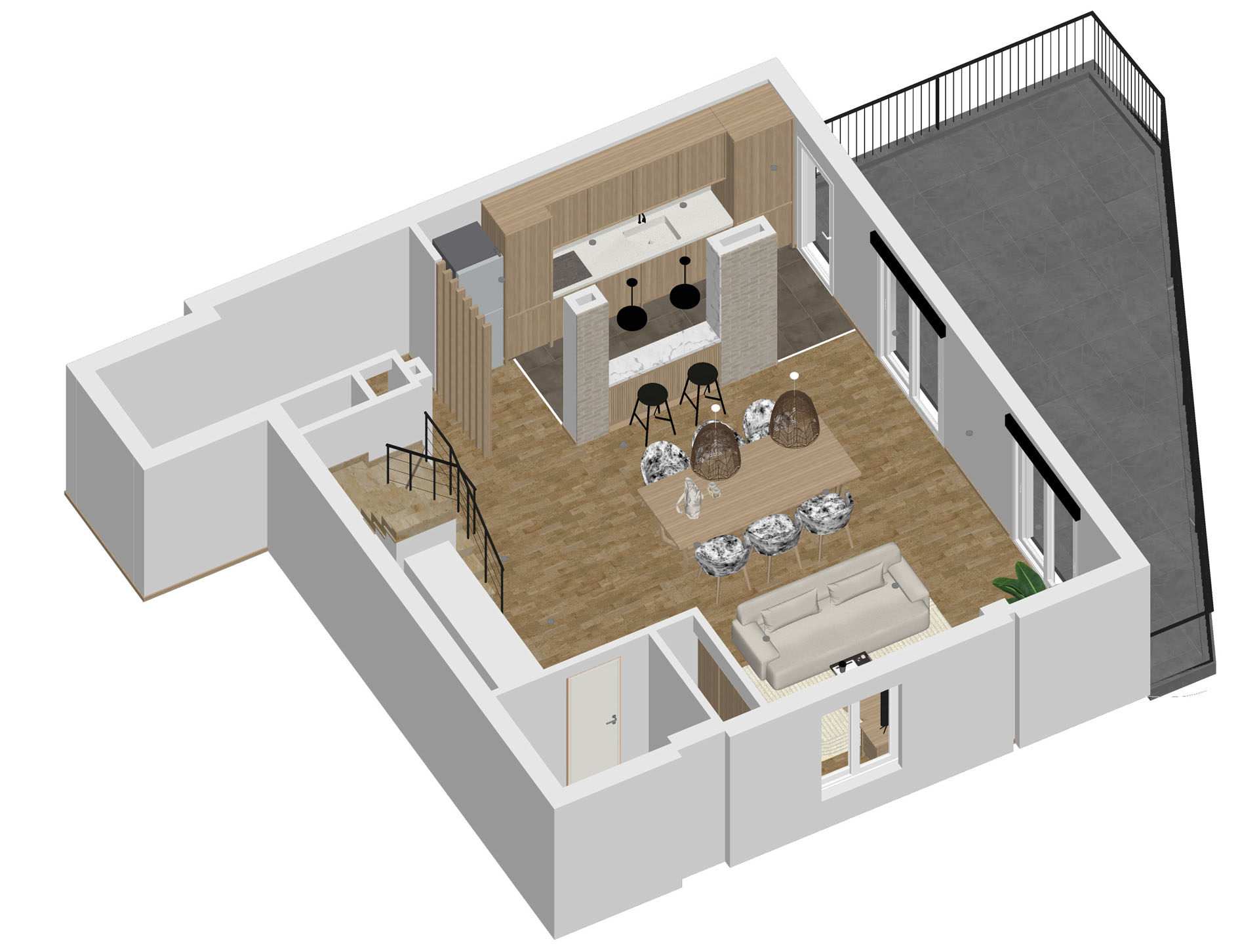 Dúplex Madrid - vista