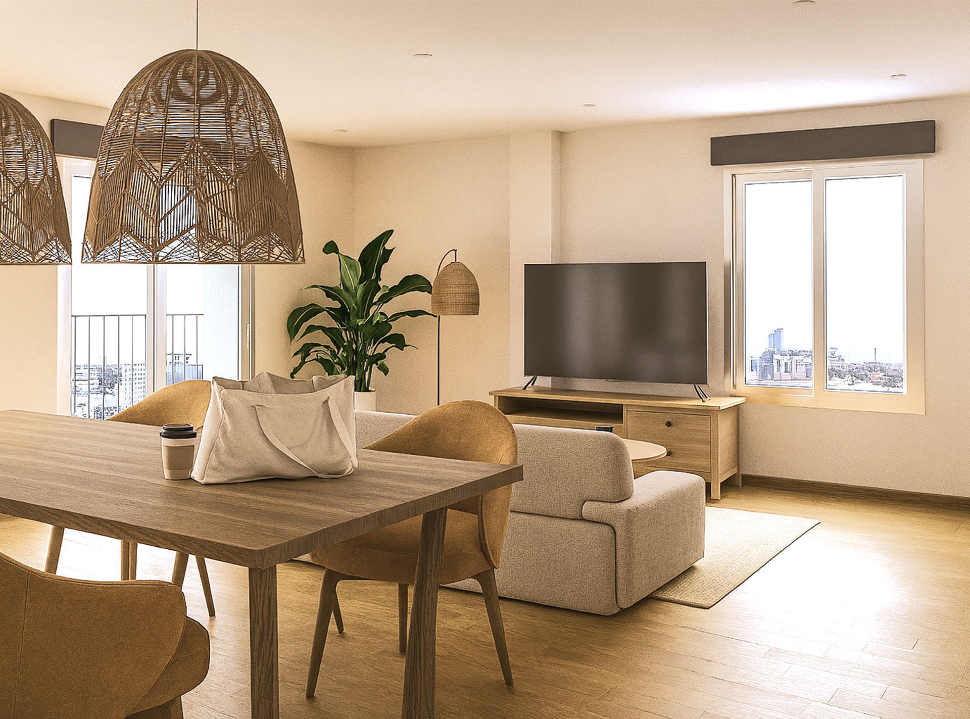 Dúplex Madrid - vista